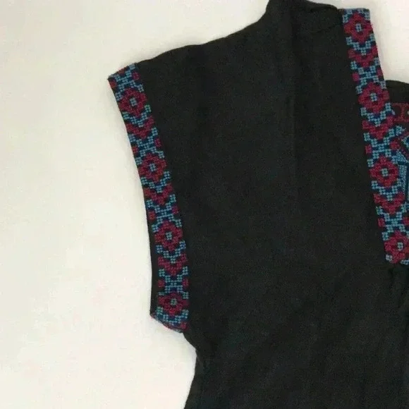 Madewell Wander Multicolor Embroidered Dress Size XXS—A2 - Picture 6 of 8